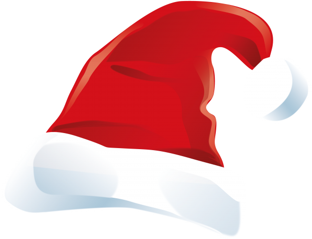 Santa Claus Hat - Simbolos De Natal Png (866x650), Png Download
