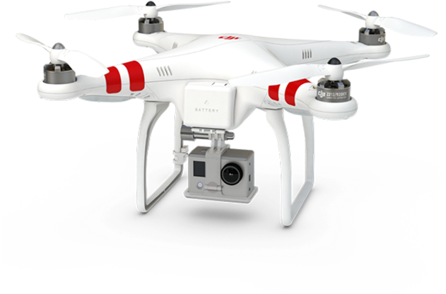 Free Stock Drone Transparent Consumer - Drone Dji Phantom 1 (640x640), Png Download
