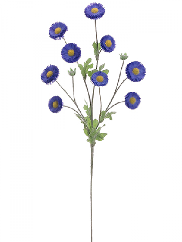 29" Aster Daisy Spray Helio - Artificial Flower (800x800), Png Download