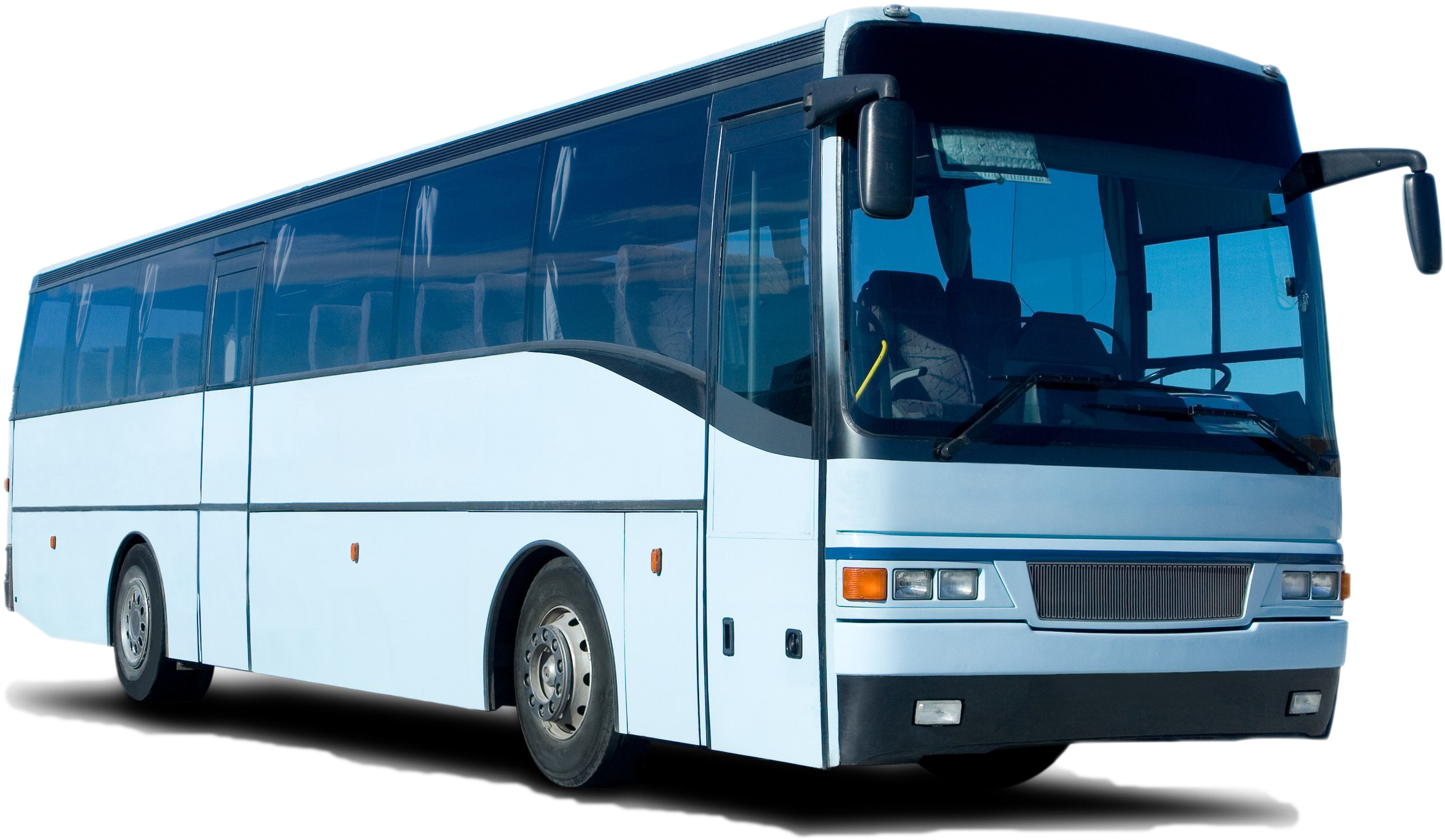 Car Lines Van Coach - Greyhound Bus Png (2560x1707), Png Download