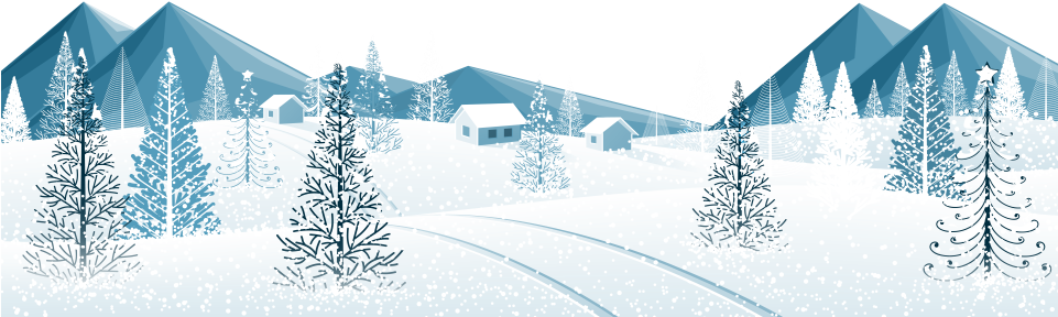 Winter Trees Png Transparent (960x360), Png Download