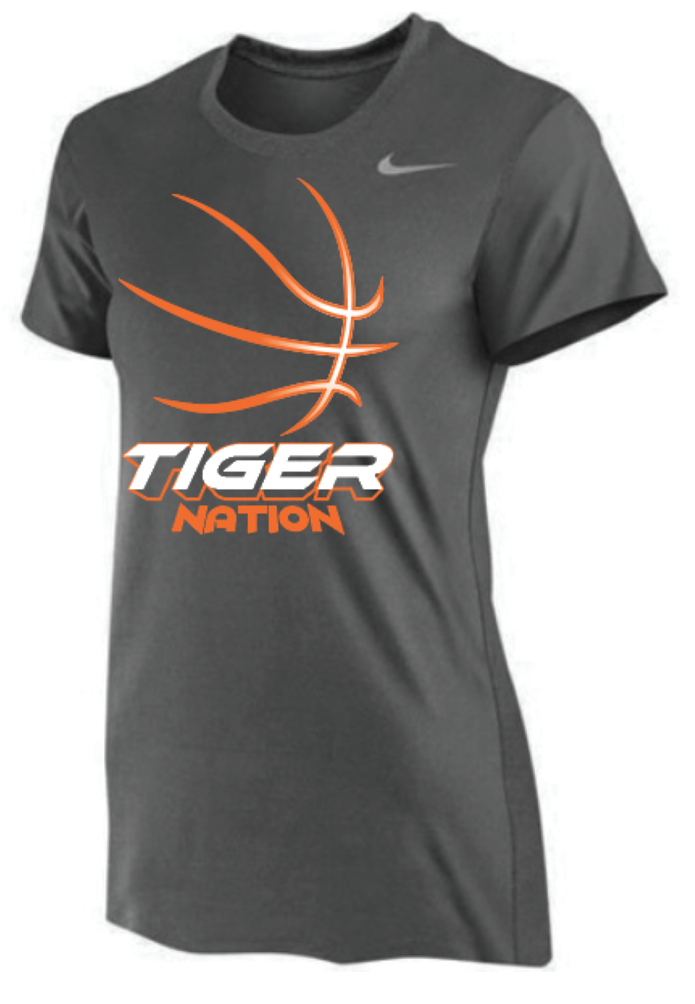 Farmington Basketball Women's Nike Gray - Active Shirt (2000x2000), Png Download