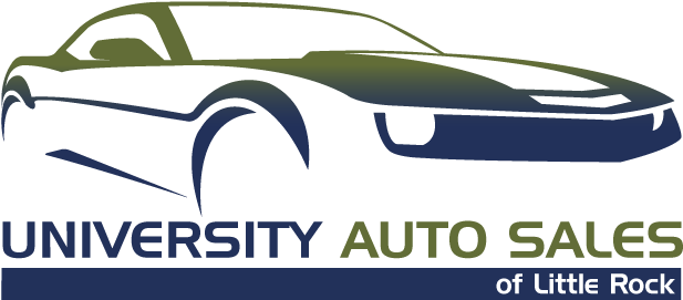 University Auto Sales Of Little Rock Used Cars - Used Car Dealer Logo (1200x300), Png Download