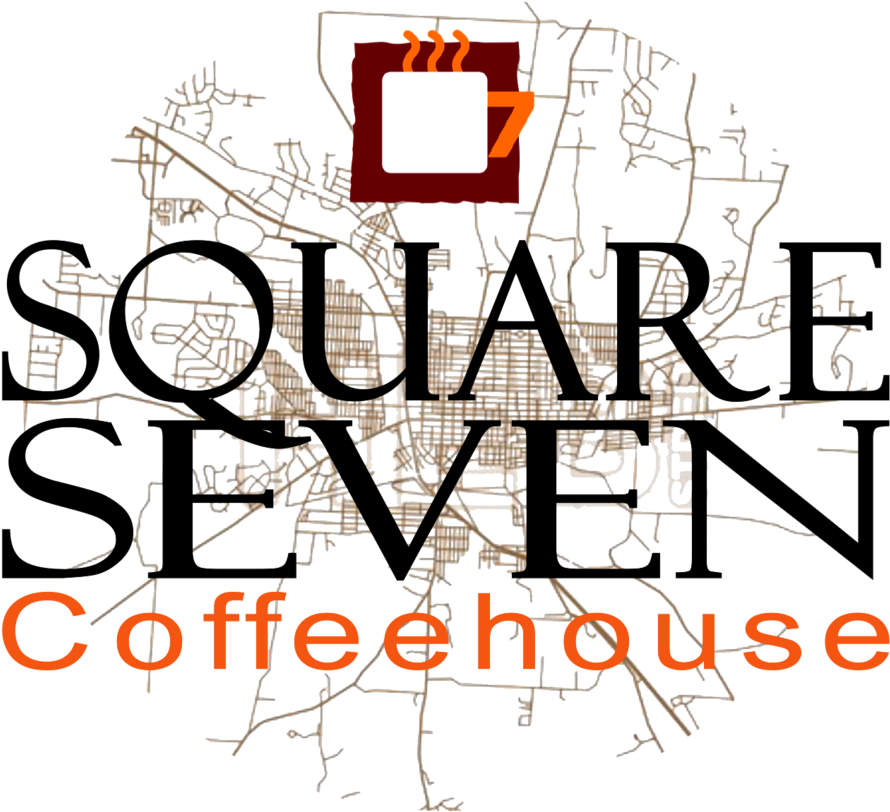 Square 7 Map - Poster (1000x888), Png Download