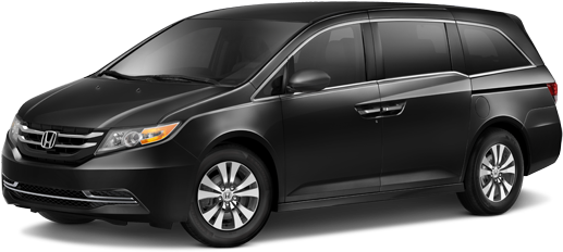 42 Am 112778 Bm Exl 34front 8/1/2014 - 2014 Honda Odyssey Black (550x450), Png Download