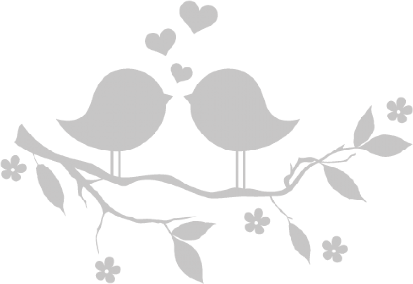 Convert To Base64 Wedding Birds - Punto De Cruz Pajaros (558x391), Png Download