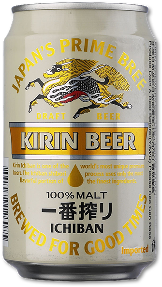 Kirin Ichibanshibori Beer - Kirin Ichiban - Kirin Brewery Company, Limited (600x600), Png Download