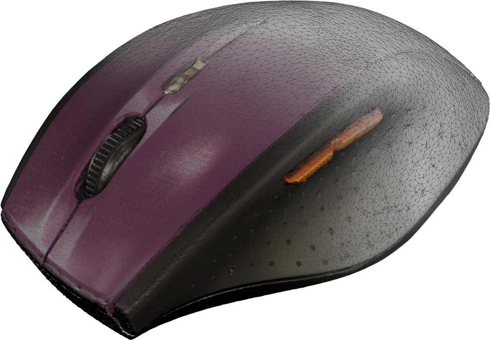 3d Scanned Computer Mouse - Mouse (1080x1080), Png Download