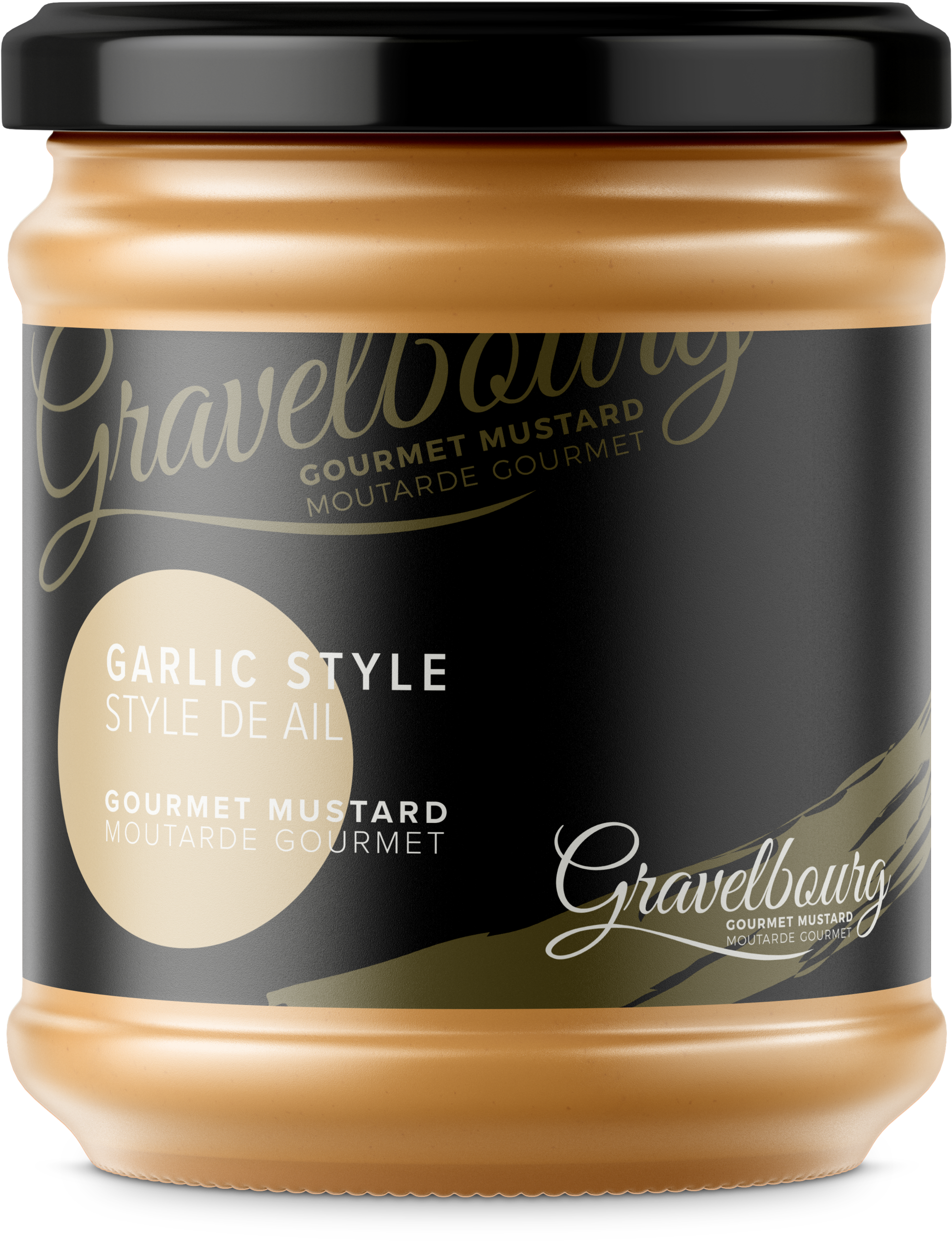 Garlic Style Gourmet Mustard Gravelbourg Mustard (2500x3333), Png Download
