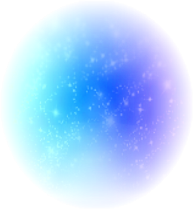 Sparkle Transparent Blue - Png Glow Effects For Picsart (420x420), Png Download