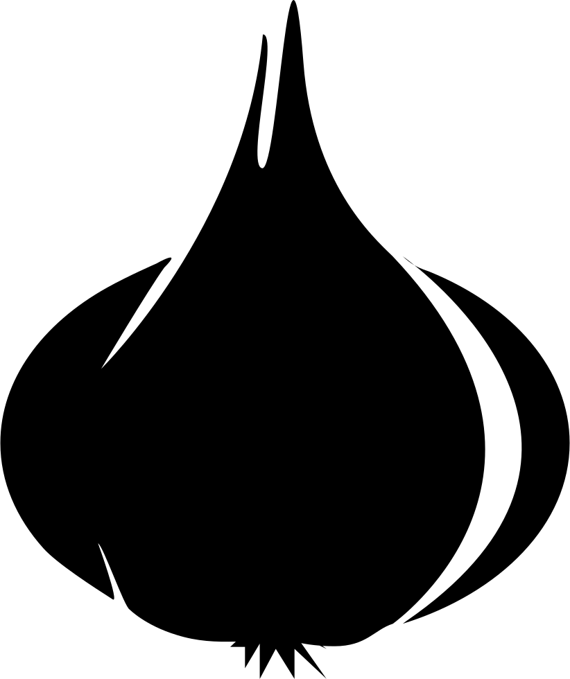 Bulb Of Garlic Comments - Icon (822x980), Png Download
