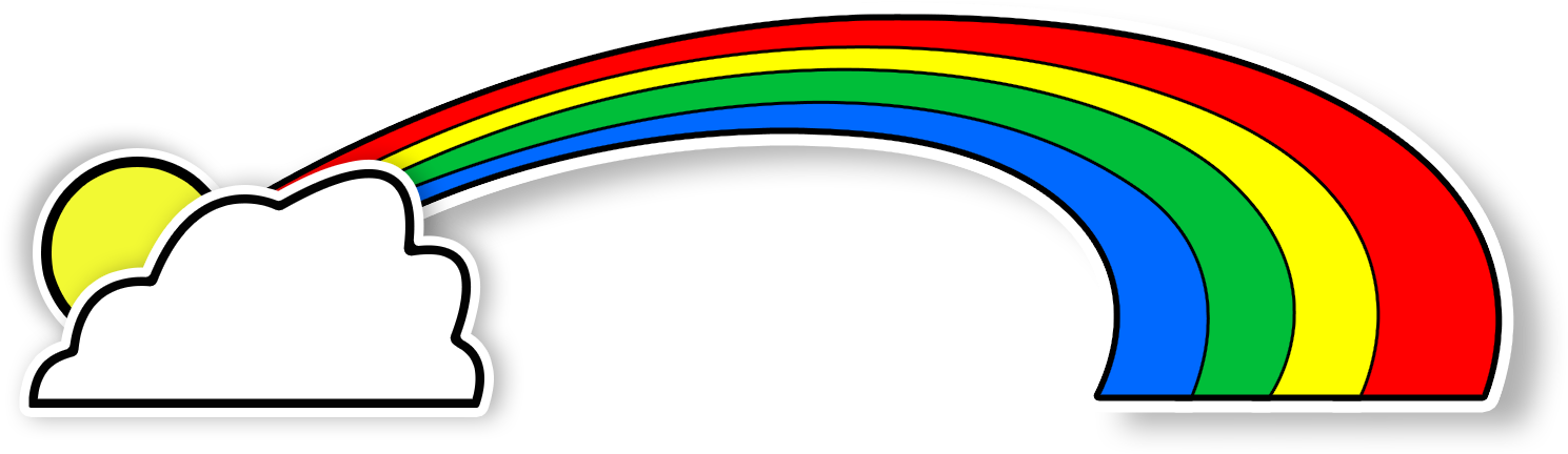 Rainbow Day Nursery At École Sage Creek School - Rainbow Day In School (1496x442), Png Download