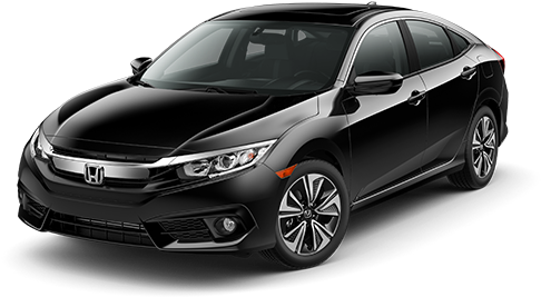 22 Pm 103976 Bk Lxhs 34front 9/22/2016 - Honda Ex 2017 Black (550x450), Png Download