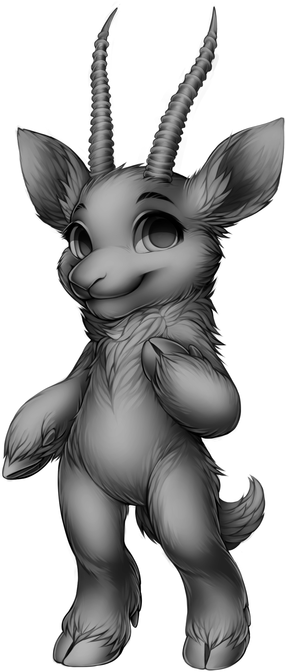 Gyjamfm - Furvilla Goat Base (1200x2402), Png Download