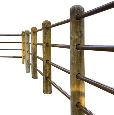 In Ranch And - Farm Fence Png (380x384), Png Download