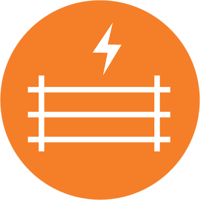 Electric Fencing - Electric Fence Icon Png (400x400), Png Download