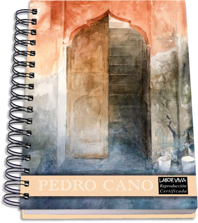 Agenda 2014 Pedro Cano - Watercolor Painting (883x999), Png Download