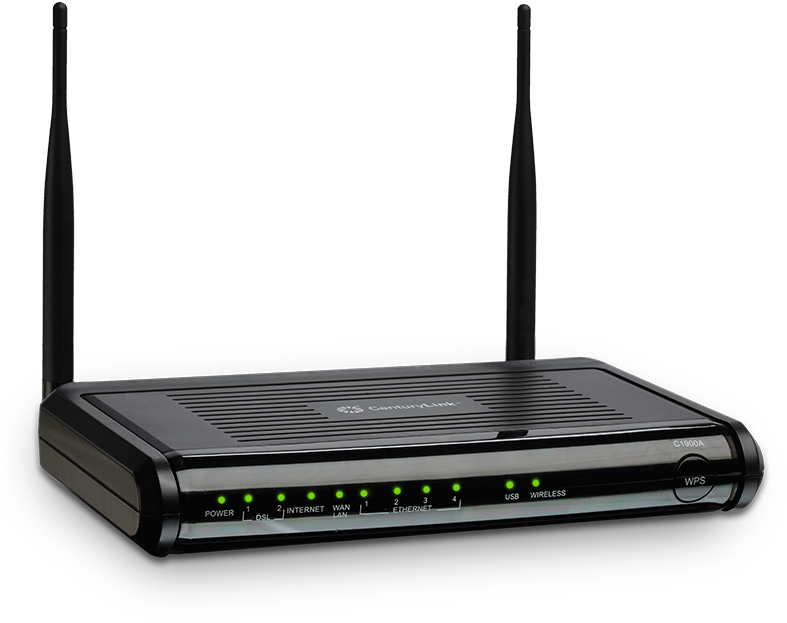Fast Wireless Ac Gateway Router For Centurylink - Modem (800x750), Png Download