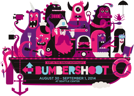 Bumbershoot (790x463), Png Download