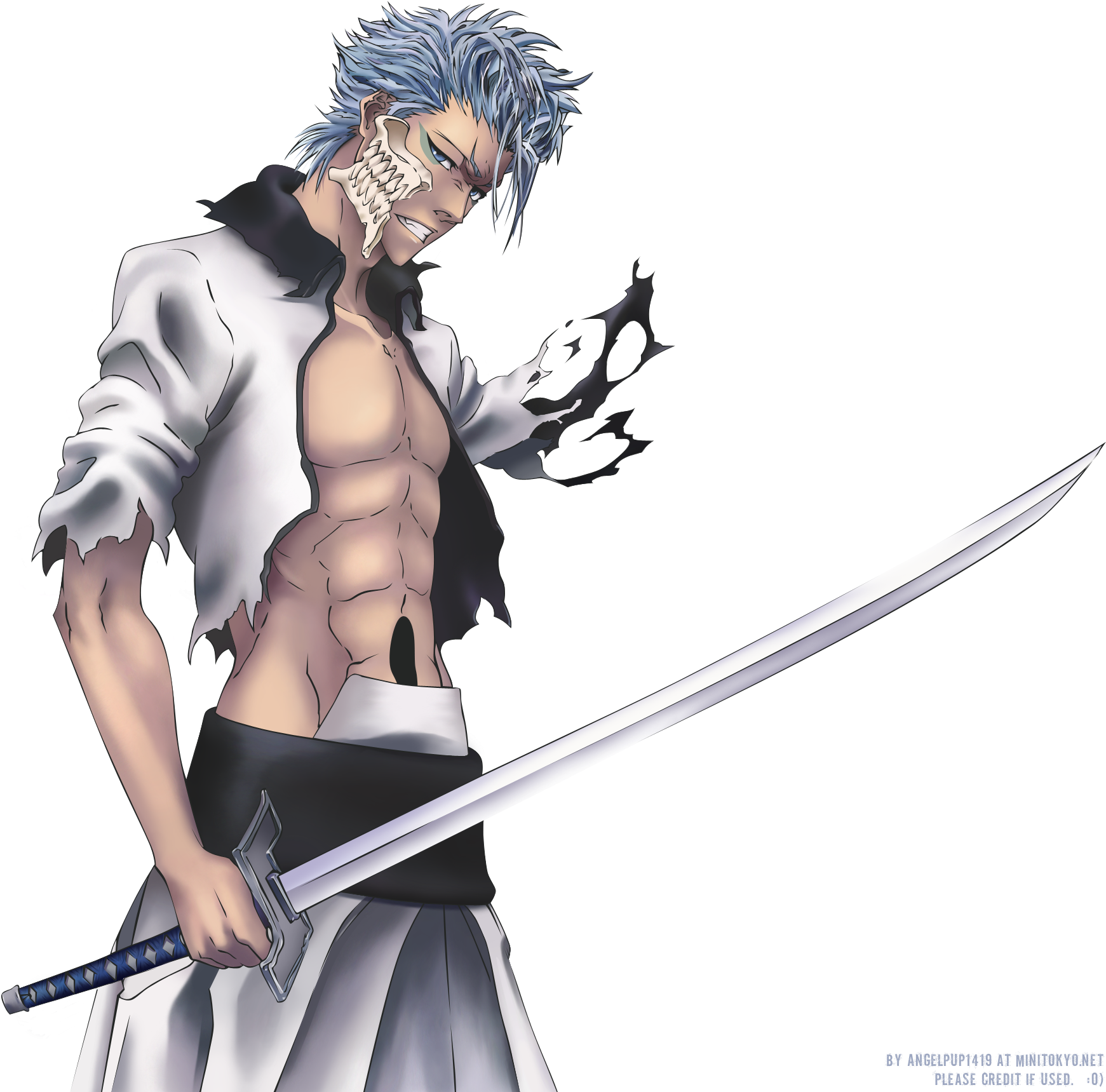Http - //img - Photobucket - - Bleach Grimmjow (1761x1744), Png Download