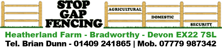 Stop Gap Fencing Devon, Cornwall, Somerset, Dorset - Stopgap Fencing Ltd (740x165), Png Download