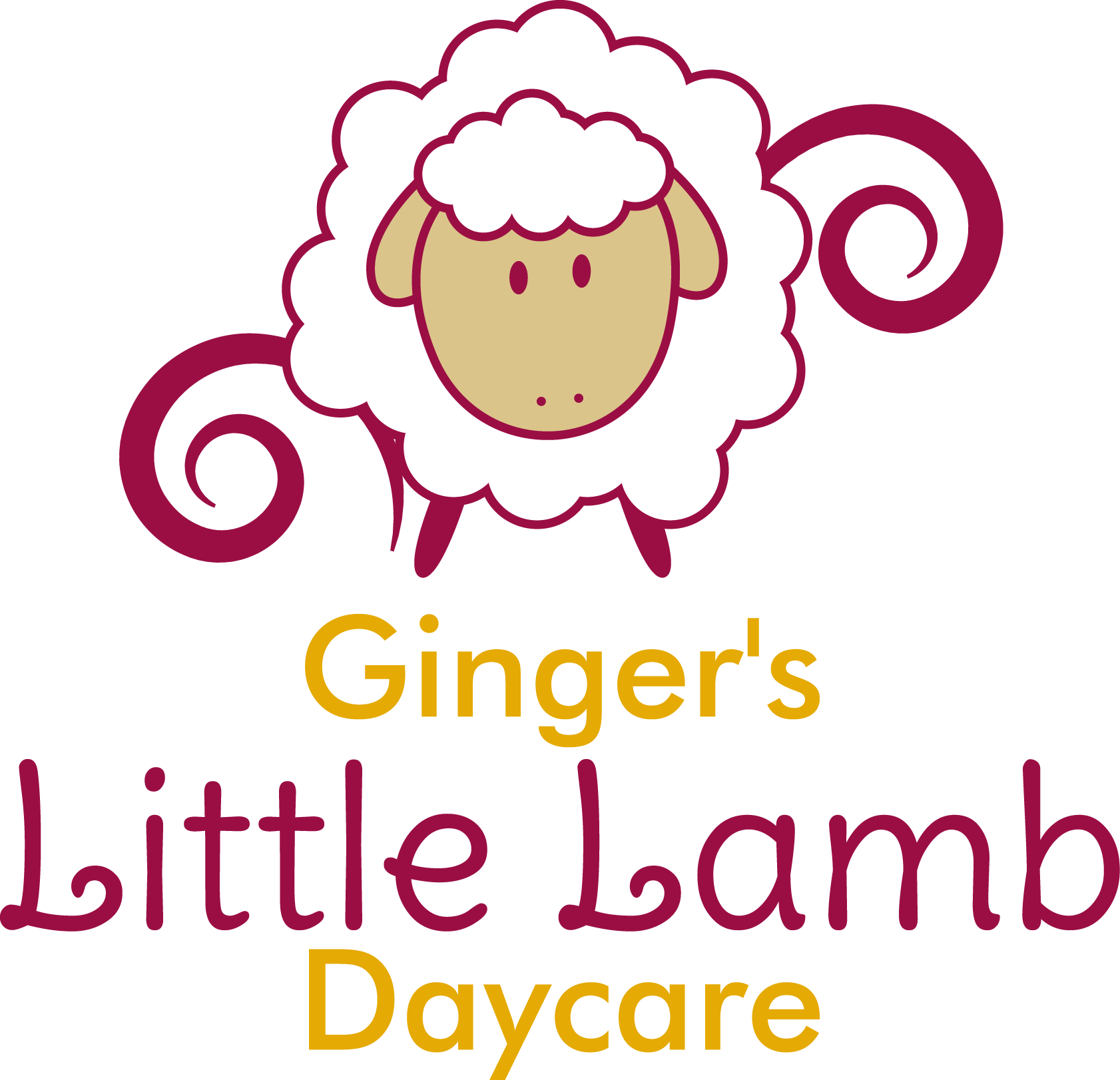 Ginger's Little Lamb Day Care (1682x1622), Png Download