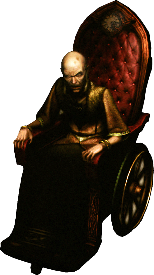 Wheelchair - Haunting Ground Lorenzo (495x883), Png Download