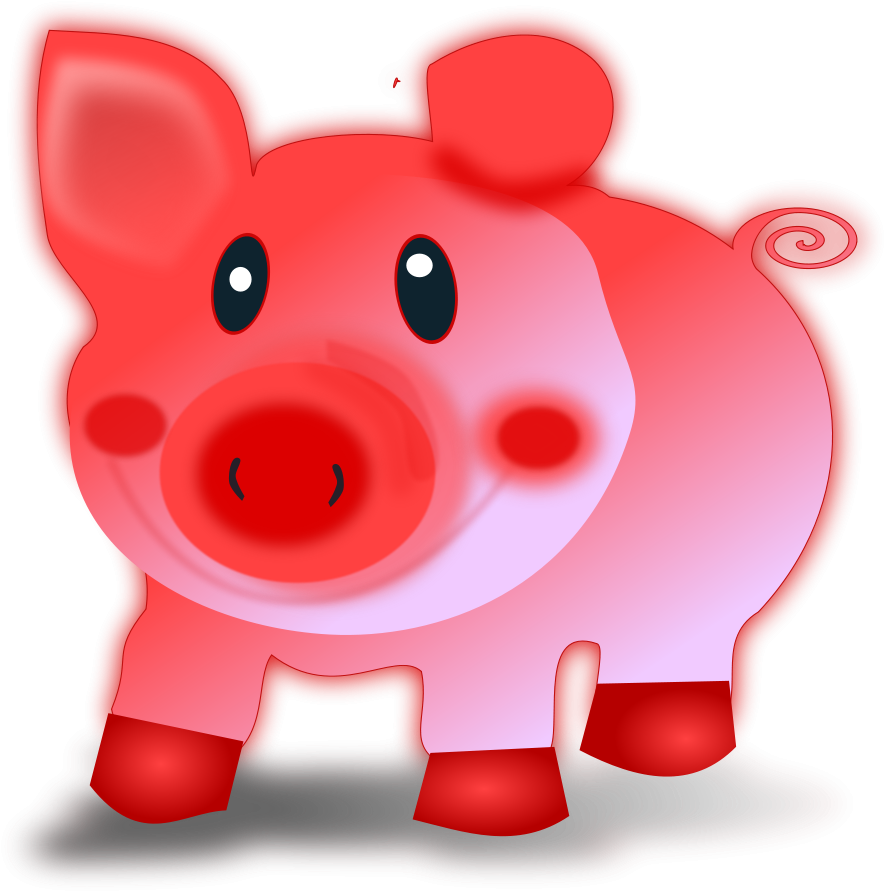 How To Set Use Piglet Svg Vector (900x900), Png Download