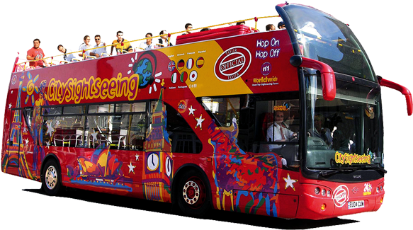 Consult The Interactive Map On The City Sightseeing - Tbilisi City Tour Bus (616x344), Png Download
