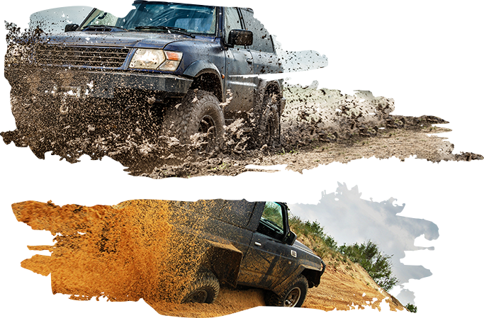 Off Road Cars - Car (683x449), Png Download