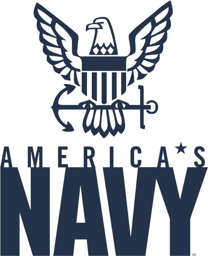 Navy Eagle Logo Youth T Shirt - Us Navy (850x892), Png Download
