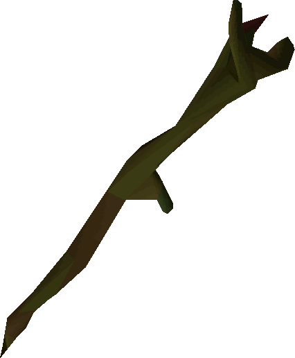 Mud Battlestaff Detail - Wiki (426x516), Png Download