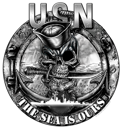 Navy The Sea Is Ours (428x428), Png Download