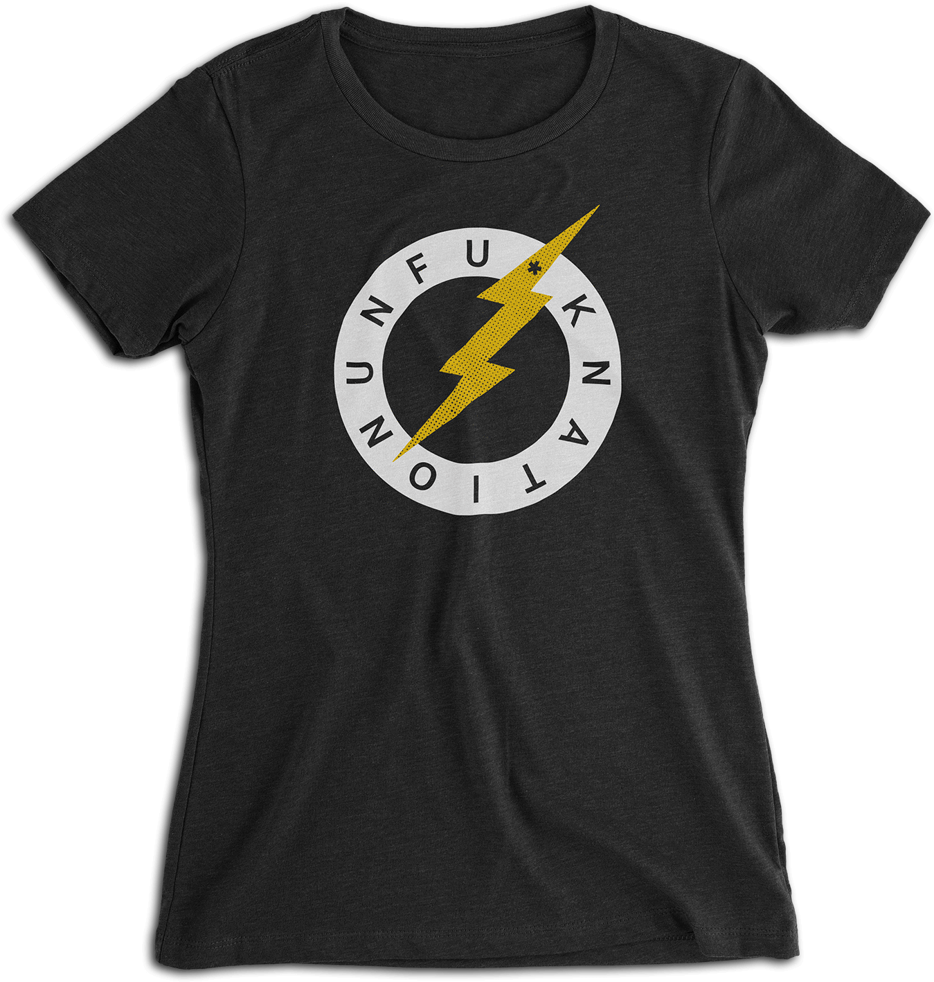 Ladies Unfu*k Nation Lightning Bolt - Dark Souls T シャツ (1600x1600), Png Download