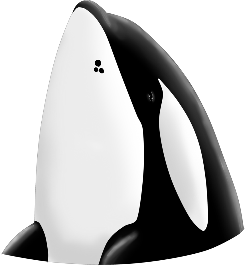 Rip Keiko - Killer Whale Keiko Png (859x930), Png Download