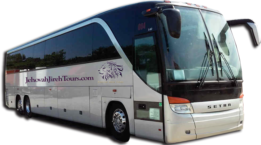 Jehovah Jireh Tours 1554 Cedar Grove Rd A Conley, Ga - Tour Bus Service (1154x482), Png Download