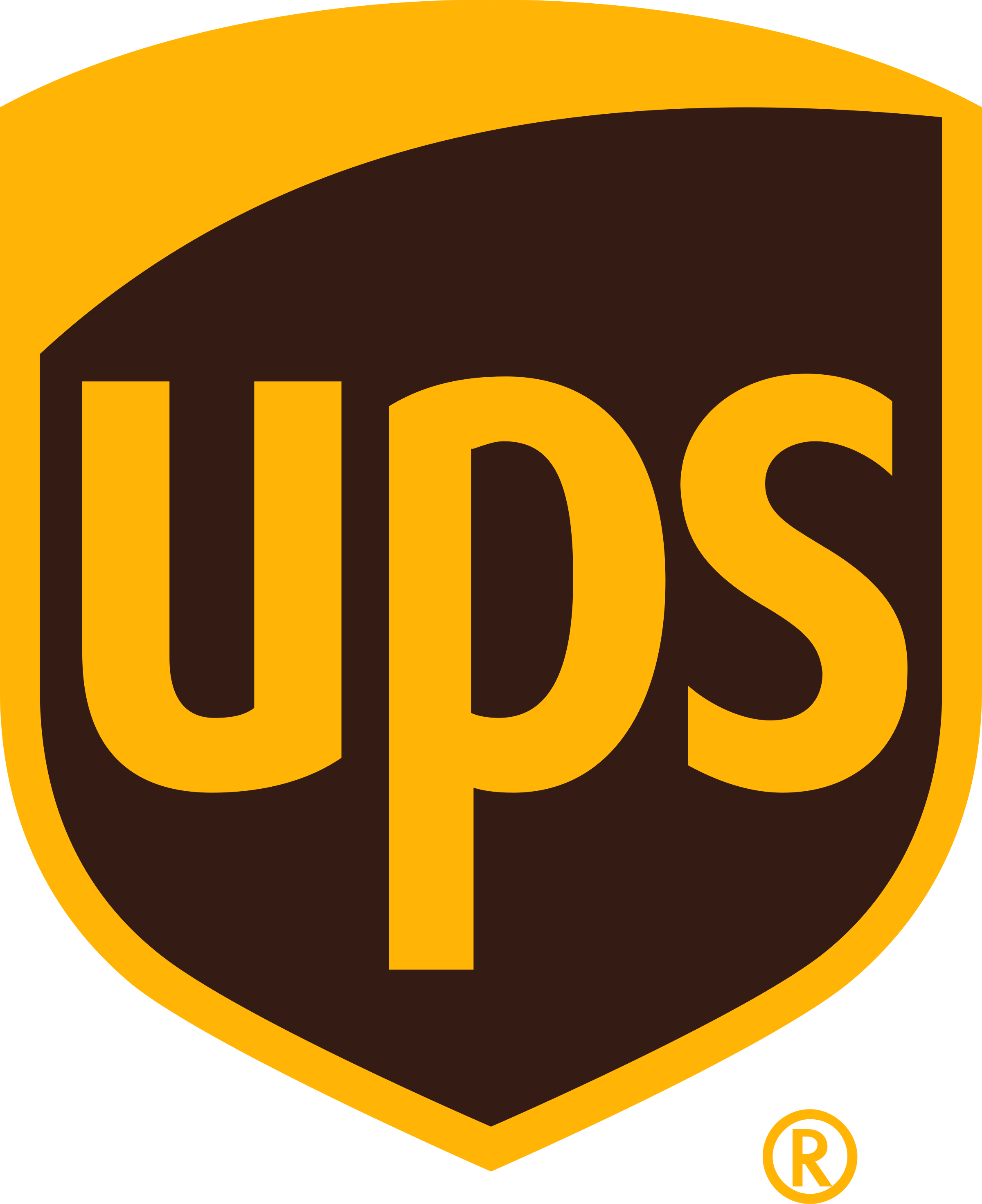Ups Logo Png Transparent - Ups Logo (2400x2943), Png Download