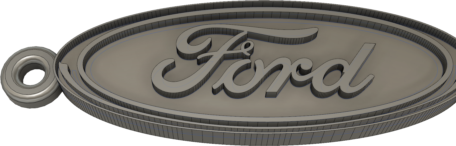 Ford Logo Key Fob - Calligraphy (1920x1080), Png Download