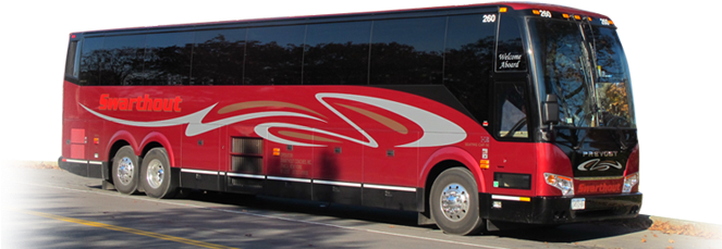 Swarthout Coaches Is Hiring - Transportation Services Bus (662x350), Png Download