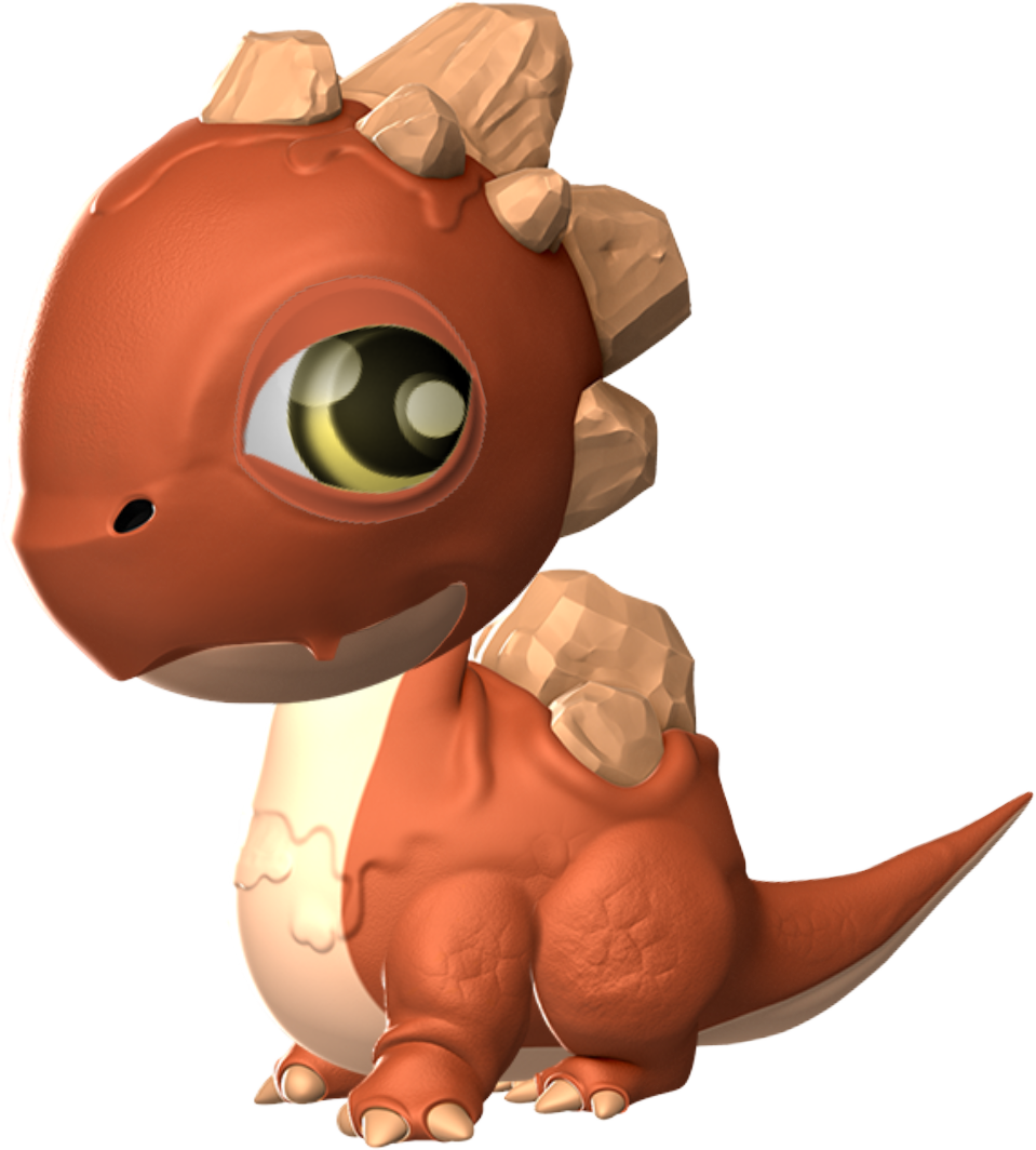 Mud Dragon Baby - Dragon Mania Legends Baby Dragons (959x1064), Png Download