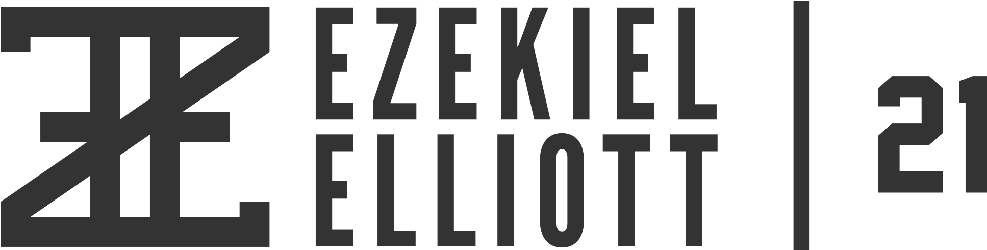 Ezekiel Elliott - Human Action (2000x620), Png Download