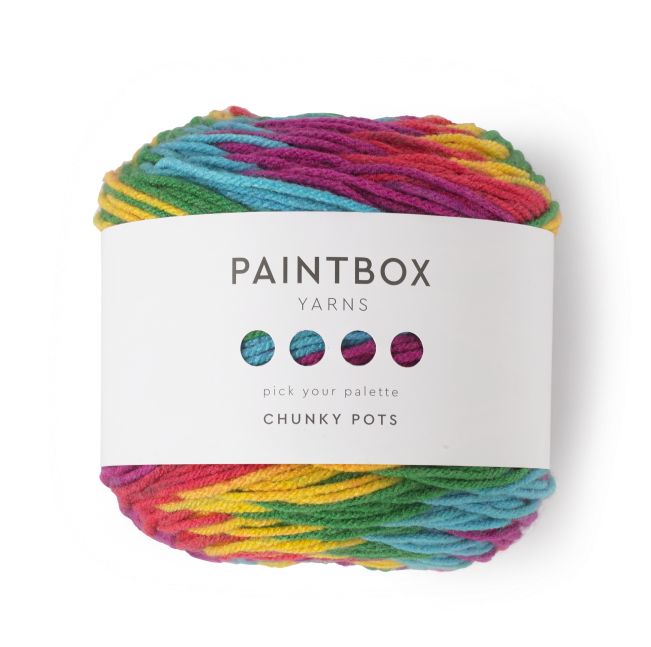 We Are So Excited To Show You The Latest Treat From - Paintbox Yarns Chunky Pots (650x707), Png Download