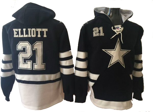 Dallas Cowboys Lacer - Dallas Cowboys Lacer - Ezekiel Elliott 2017 Blue (600x439), Png Download