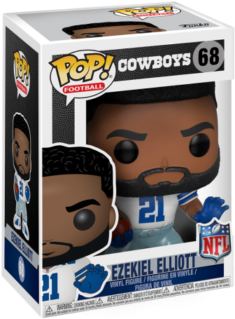 Ezekiel Elliott Funko Pop (560x560), Png Download