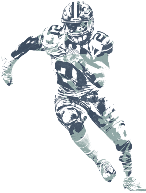 Click And Drag To Re-position The Image, If Desired - Ezekiel Elliott (538x700), Png Download