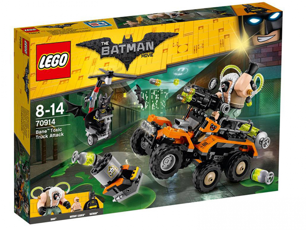 Lego Batman Movie Bane Toxic Truck Attack Png Lego - Lego Batman: Bane Toxic Truck Attack (70914) (980x980), Png Download
