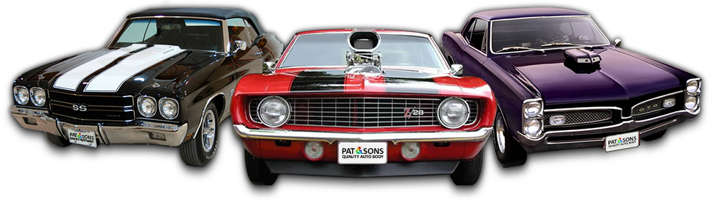 Classic Cars - Purple Pontiac Gto Car Mousepad (1019x286), Png Download