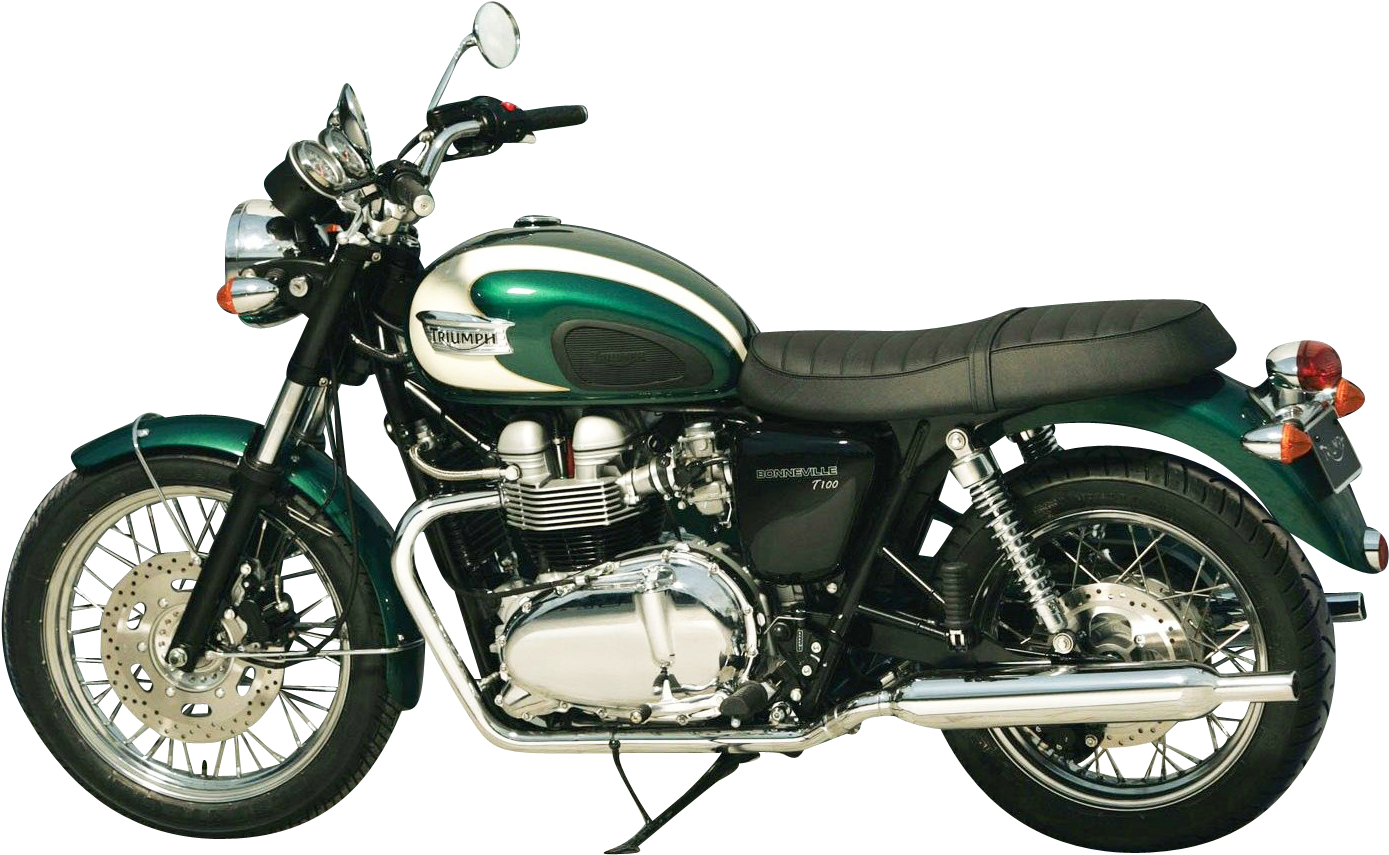 Bonneville T Bike Png Image Transparent - Triumph Bonneville T100 Bike (1446x918), Png Download