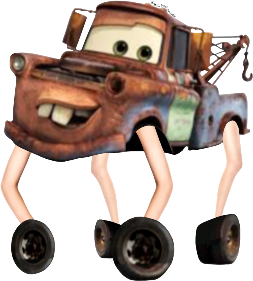 In The Movie 'cars 2', Tow Mater Goes Into A Japanese - Meet The Cars 3 Characters (1280x1280), Png Download