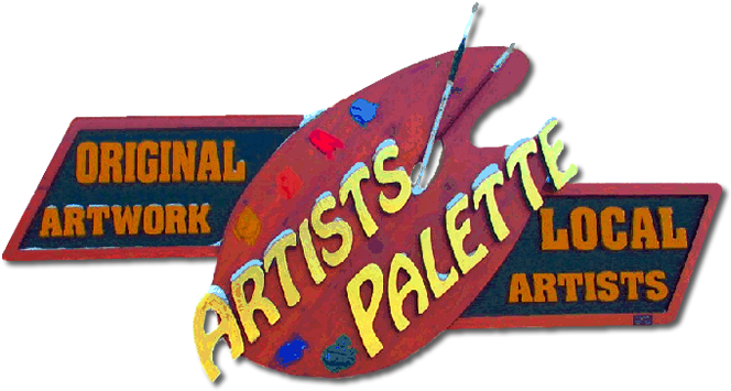 Artist Palette Logo - Artists Palette (680x359), Png Download